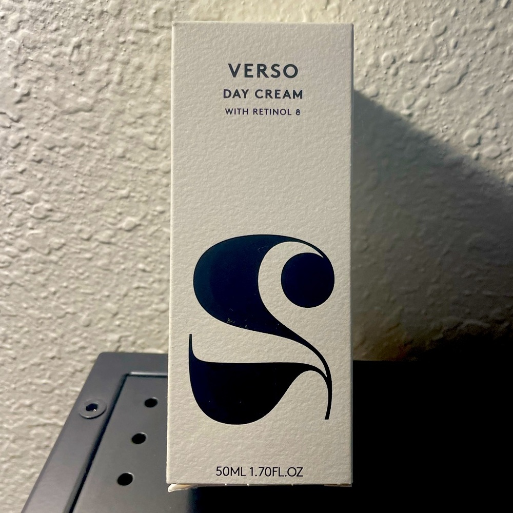 Verso Day Cream With Retinol 8 Full Size BNIB
